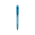 Penna a sfera in plastica con clip larga e inchiostro blu BIC® vista area di stampa