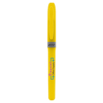 Evidenziatore in plastica con grip in gomma e vari colori Brite Liner® BIC® color giallo