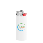Accendino compatto in plastica con sicurezza bambini BIC® J25 color bianco