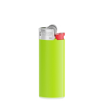 Accendino compatto in plastica con sicurezza bambini BIC® J25 color lime