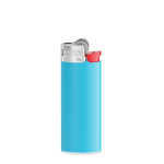 Accendino compatto in plastica con sicurezza bambini BIC® J25 color azzurro ciano
