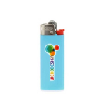 Accendino compatto in plastica con sicurezza bambini BIC® J25 vista posteriore