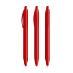 Penna a sfera in plastica dal fusto largo con scrittura blu Wide Body BIC® color rosso