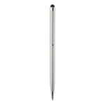 Penna a sfera metallica multifunzione con stilo touch e inchiostro blu BIC® color argento