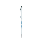 Penna a sfera in metallo con puntatore touch e inchiostro blu Sleek Stylus BIC® vista area di stampa