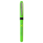 Roller in plastica con impugnatura ergonomica e inchiostro blu Grip Roller BIC® color lime