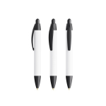 Penna a sfera in plastica con stampa a 360° e inchiostro blu Wide Body Mini BIC® color nero
