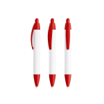 Penna a sfera in plastica con stampa a 360° e inchiostro blu Wide Body Mini BIC® color rosso