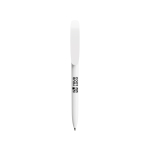Penna a sfera riciclata con clip e scrittura nera Super Clip Ecolutions BIC® vista area di stampa