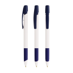 Penna a sfera in plastica riciclata con grip morbido e inchiostro blu BIC® color blu mare