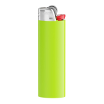 Accendino in plastica BIC® J26 con elevata sicurezza e durata color verde mela