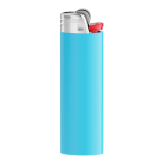 Accendino in plastica BIC® J26 con elevata sicurezza e durata color azzurro ciano