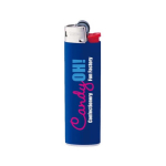 Accendino in plastica dal design sottile e fiamma stabile BIC® J23 color blu mare