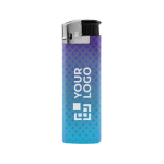 Accendino in plastica BIC® J38 a facile accensione color nero vista ritratto