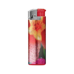 Accendino in plastica BIC® J38 a facile accensione color rosso vista posteriore