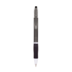 Penna a sfera in plastica con corpo traslucido e inchiostro blu Click BIC® color nero