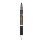Penna a sfera in plastica con corpo traslucido e inchiostro blu Click BIC® color nero