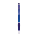 Penna a sfera in plastica con corpo traslucido e inchiostro blu Click BIC® color blu
