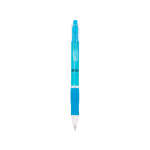 Penna a sfera in plastica con corpo traslucido e inchiostro blu Click BIC® vista area di stampa