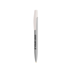 Penna a sfera in plastica con clip robusta e inchiostro nero Media Clic Glacé BIC® vista area di stampa
