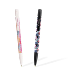 Penna a sfera BIC® in materiali riciclati con clip robusta e inchiostro nero