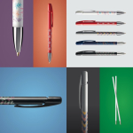 Penna a sfera in plastica ricaricabile con meccanismo a scatto e inchiostro nero BIC®