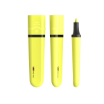 Evidenziatore fluorescente in plastica con inchiostro di origine naturale BIC® color giallo