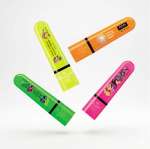 Evidenziatore fluorescente in plastica con inchiostro di origine naturale BIC®