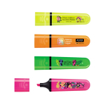 Evidenziatore fluorescente in plastica con inchiostro di origine naturale BIC®