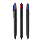 Penna a sfera in plastica riciclata prodotta nell’UE con inchiostro a 4 colori BIC® color nero