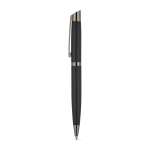 Set di scrittura con penna a sfera e roller in alluminio opaco, inchiostro blu color nero seconda vista