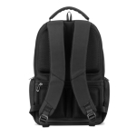 Zaino per laptop con 2 scomparti imbottiti 20L 17” color nero seconda vista