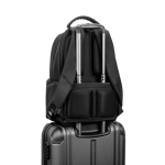 Zaino per laptop con 2 scomparti imbottiti 20L 17” color nero quinta vista