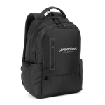 Zaino per laptop con 2 scomparti imbottiti 20L 17” color nero immagine con logo