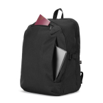 Zaino da viaggio con apertura totale e tasca, capacità 25 L, 16'' color nero settima vista