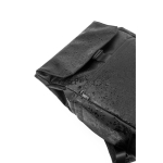 Zaino in similpelle con patta ideale per portatili da 16” color nero settima vista