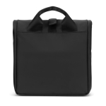 Borsa termica arrotolabile con chiusura regolabile in similpelle 7L color nero seconda vista