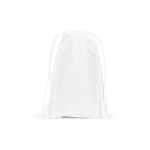 Borsa termica arrotolabile 7L con chiusura regolabile in pelle sintetica color bianco