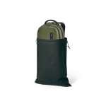 Zaino a coulisse in tessuto non tessuto con chiusura a cordino 60 g/m² color nero