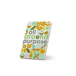 Taccuino A6 con copertina rigida ideale per sublimazione, pagine a righe color bianco immagine con logo
