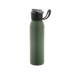 Borraccia sportiva in acciaio inox riciclato a parete singola 670 ml color verde militare