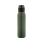 Borraccia sportiva in acciaio inox riciclato a parete singola 670 ml color verde militare prima vista