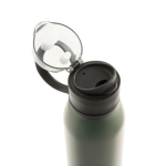 Borraccia sportiva in acciaio inox riciclato a parete singola 670 ml color verde militare quinta vista