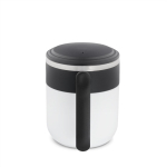 Tazza da viaggio a doppia parete con finitura opaca e base antiscivolo 400 ml color bianco seconda vista