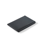 Portapassaporto in similpelle con protezione RFID e chiusura elastica color nero