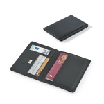 Portapassaporto in similpelle con protezione RFID e chiusura elastica vari colori