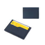 Portacarte con blocco RFID e finitura in pelle sintetica per 5 carte vari colori