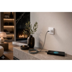 Cavo USB-C a USB-C magnetico intrecciato in poliestere 60W vista ambiente