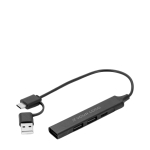 Hub USB multifunzione ecologico con 4 porte e ricarica da 10W vista principale
