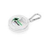 Cavo USB-C a USB-C intrecciato ideale per la ricarica rapida 60W color bianco immagine con logo